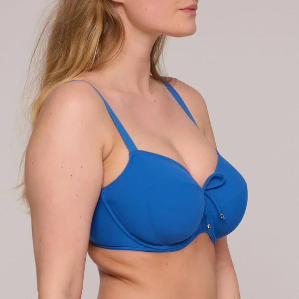 Haut de bikini emboîtant Delphinium Cheer bleu Prima Donna Maillot