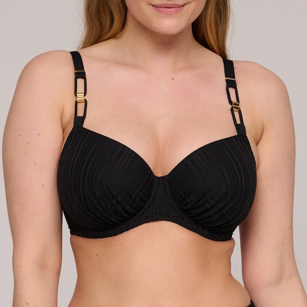 Haut de bikini emboîtant noir Prima Donna Maillot