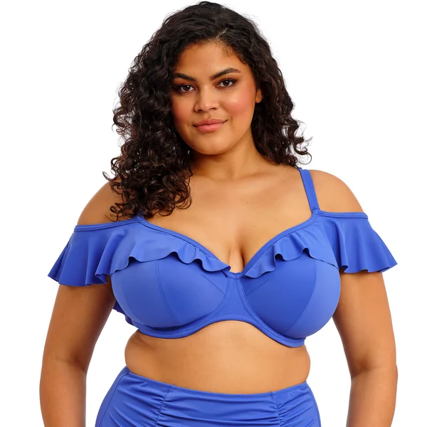 Haut de bikini plongeant - Bleu azur Elomi Bain