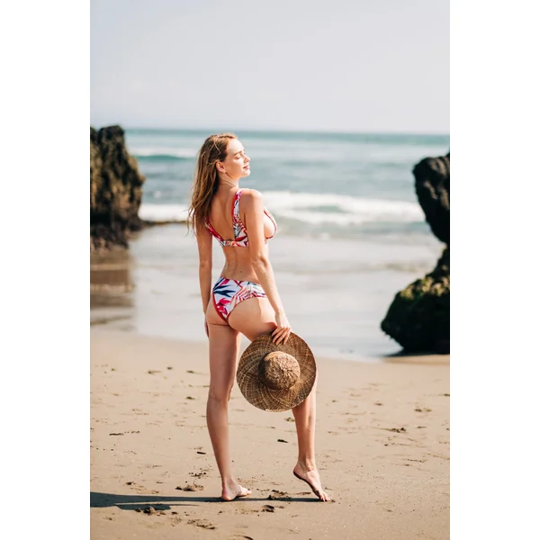 Haut de bikini plongeant Sicile tropicana