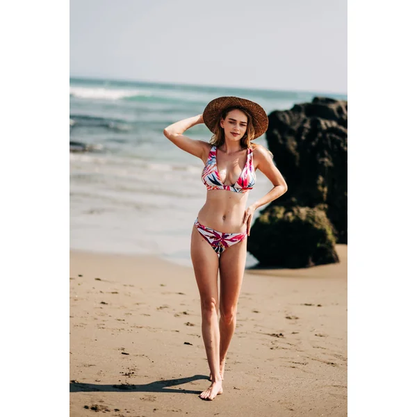 Haut de bikini plongeant Sicile tropicana