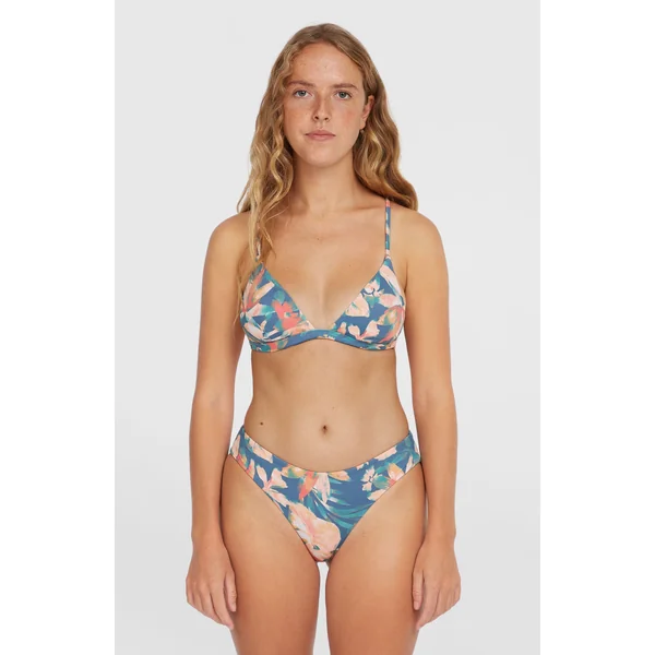 Haut de bikini Seaside Tri | Blue Painted Tropics