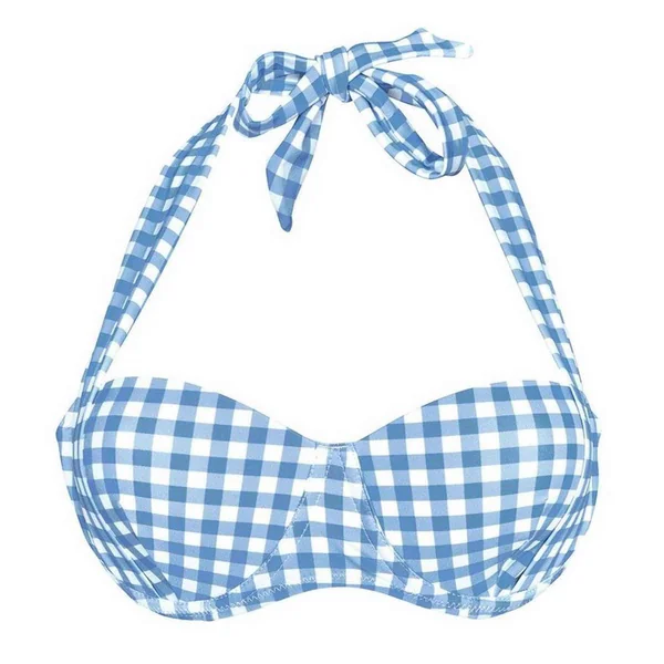 Haut de maillot de bain armatures Bleu