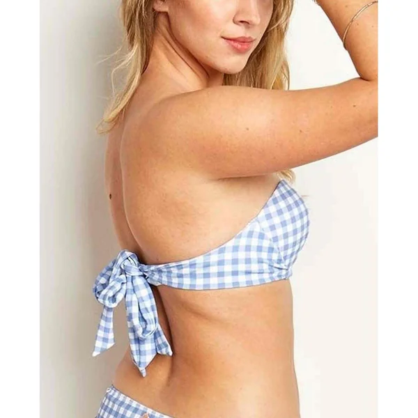 Haut de maillot de bain armatures Bleu