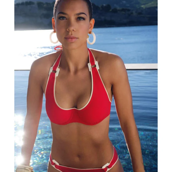 Haut de maillot de bain balconnet armatures
