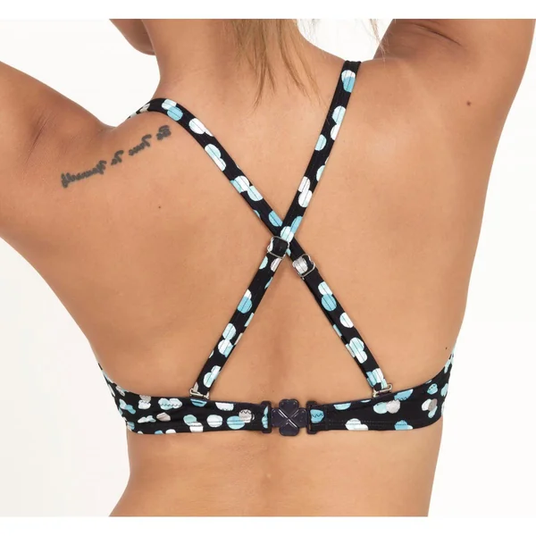 Haut de maillot de bain bandeau armatures Bleu Alhandra