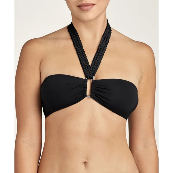 Haut de maillot de bain bandeau sans armatures