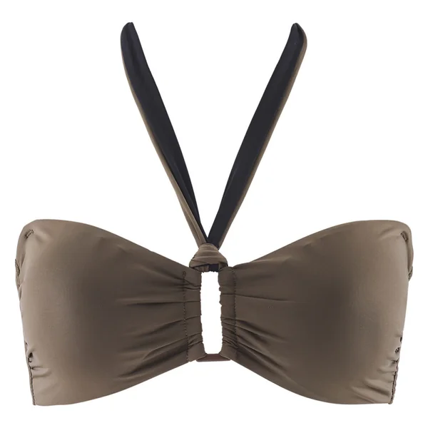 Haut de maillot de bain bandeau sans armatures