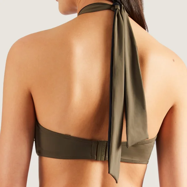 Haut de maillot de bain bandeau sans armatures