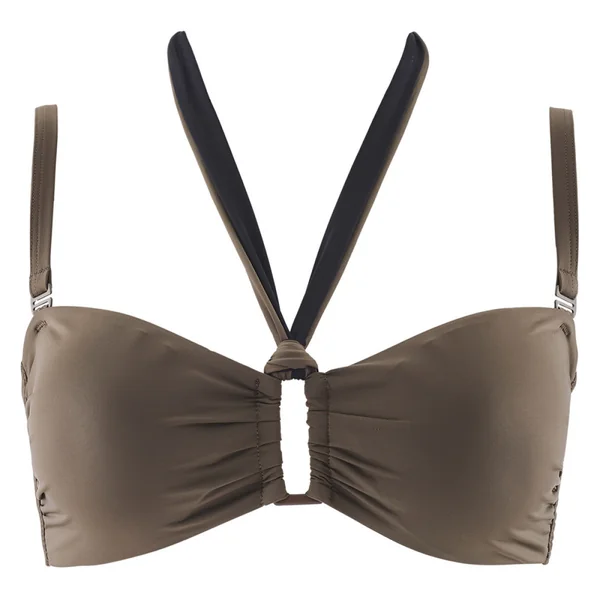Haut de maillot de bain bandeau sans armatures