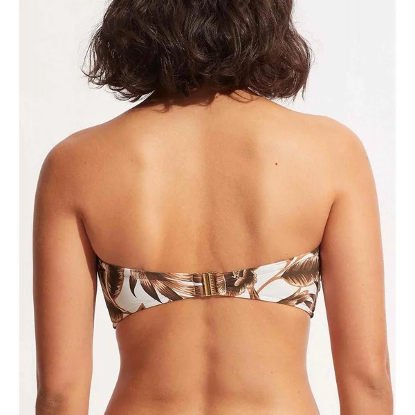 Haut de maillot de bain bandeau - Vert