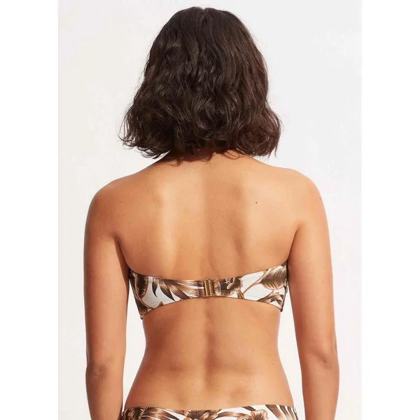 Haut de maillot de bain bandeau - Vert
