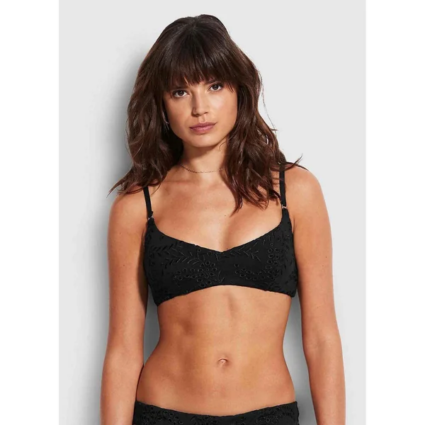 Haut de maillot de bain bralette - Noir