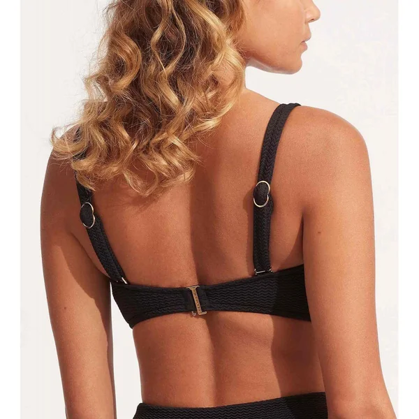 Haut de maillot de bain brassière - Noir