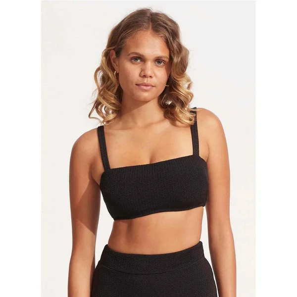 Haut de maillot de bain brassière - Noir