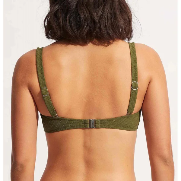 Haut de maillot de bain brassière - Vert
