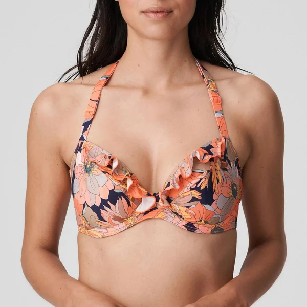 Haut de maillot de bain coques armatures