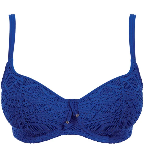Haut de maillot de bain décolleté coeur paddé à armatures