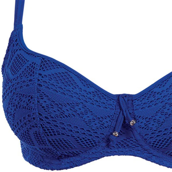 Haut de maillot de bain décolleté coeur paddé à armatures