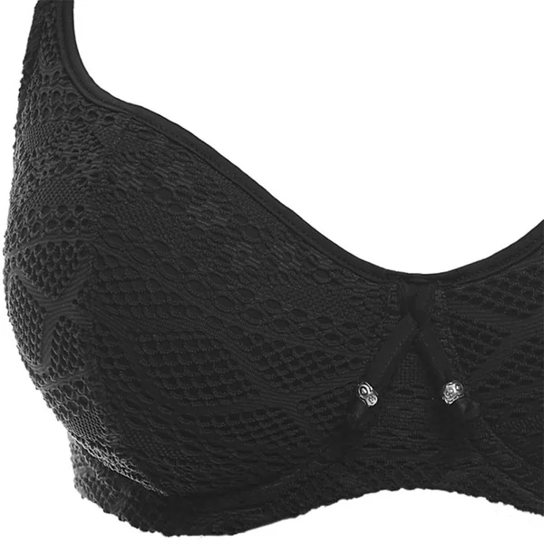 Haut de maillot de bain décolleté coeur paddé à armatures