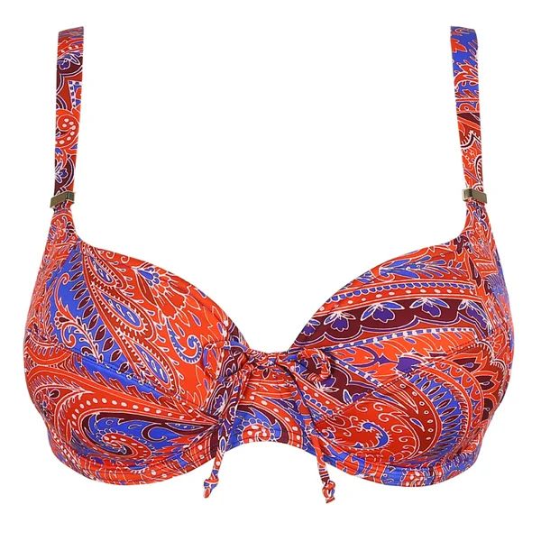 Haut de maillot de bain emboitant armatures