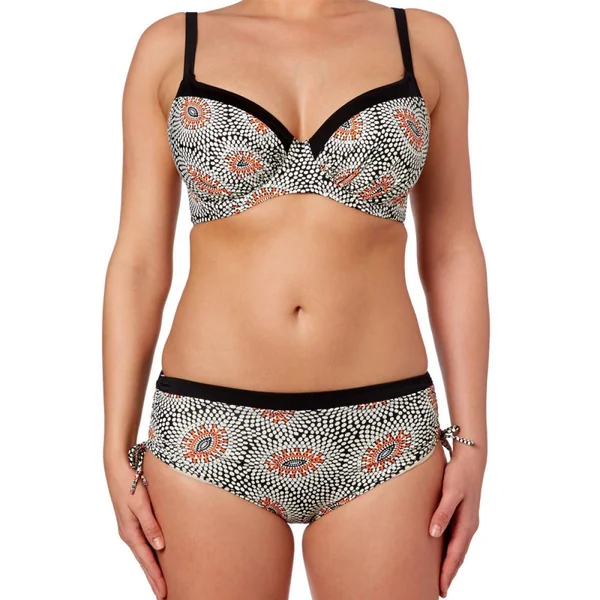 Haut de maillot de bain emboitant à armatures