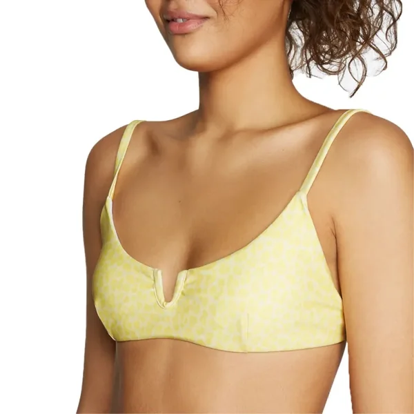 Haut de maillot de bain Mystic Mesmerizing jaune femme