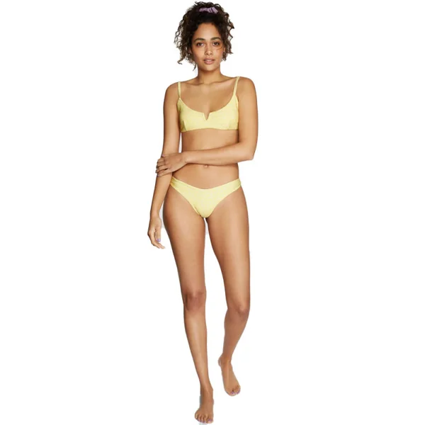 Haut de maillot de bain Mystic Mesmerizing jaune femme