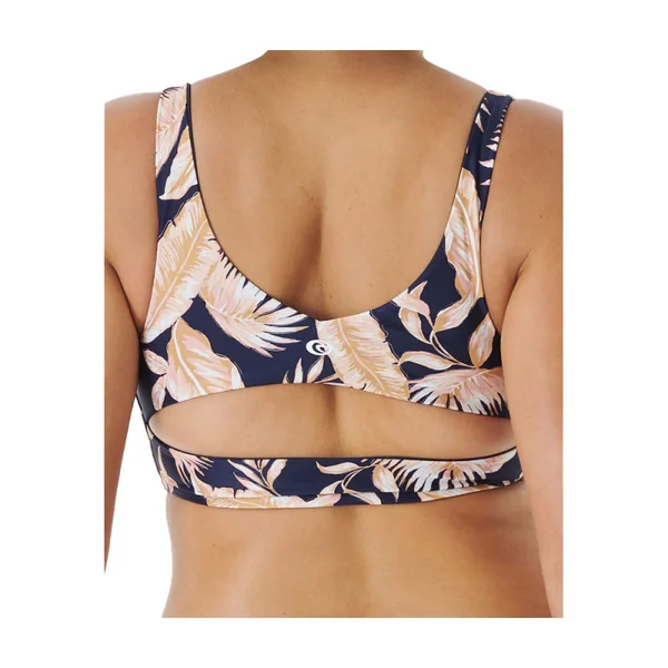 HAUT DE MAILLOT DE BAIN RIPCURL MIRAGE REVO BLEU MARINE