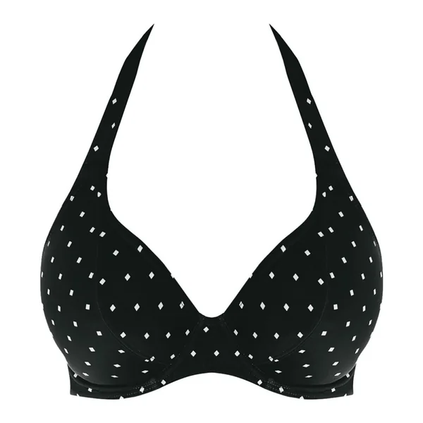 Haut de maillot de bain tour de cou armatures