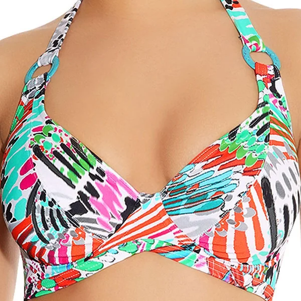 Haut de maillot de bain tour de cou carnival