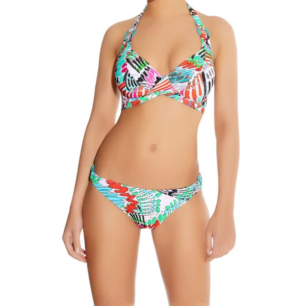 Haut de maillot de bain tour de cou carnival