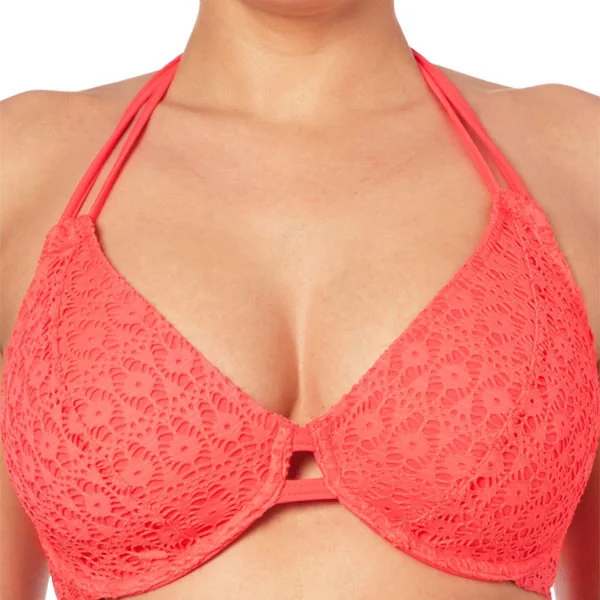 Haut de maillot de bain tour de cou