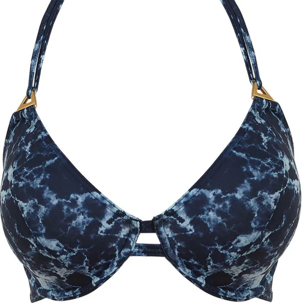 Haut de maillot de bain tour de cou