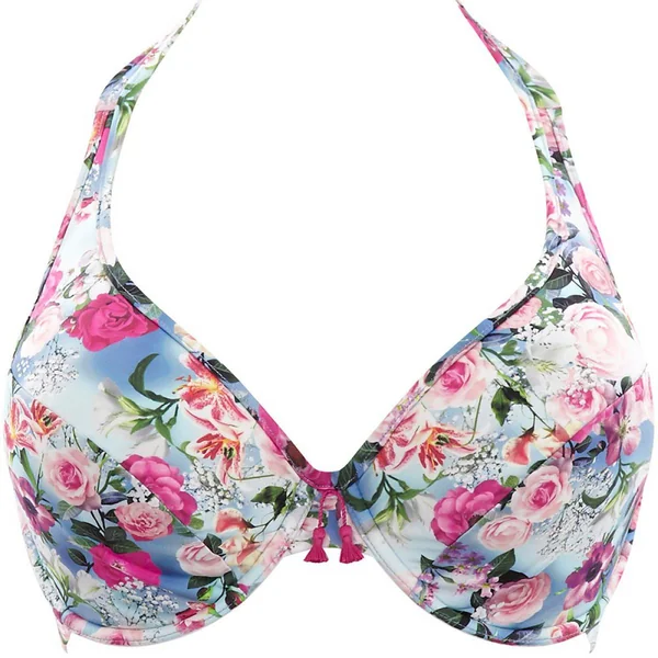 Haut de maillot de bain tour de cou
