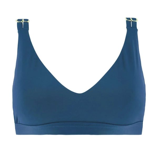 Haut de maillot de bain triangle Locana bleu foncé Livia