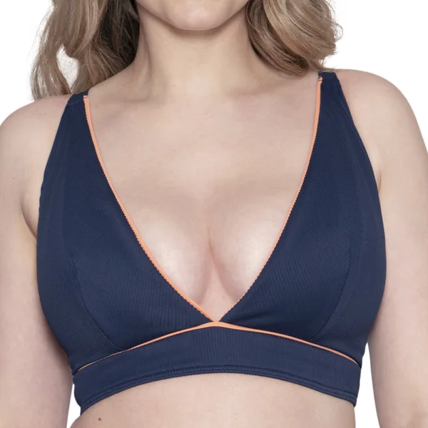 Haut de maillot de bain triangle sans armatures