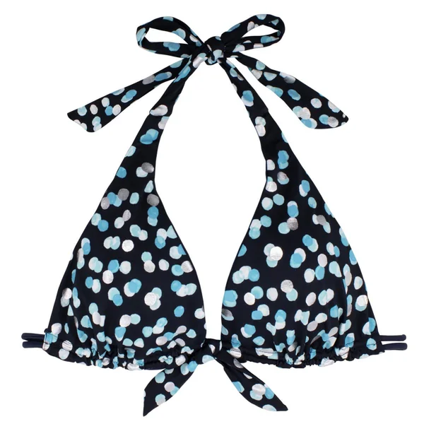 Haut de maillot de bain triangle sans armatures noir Alhandra