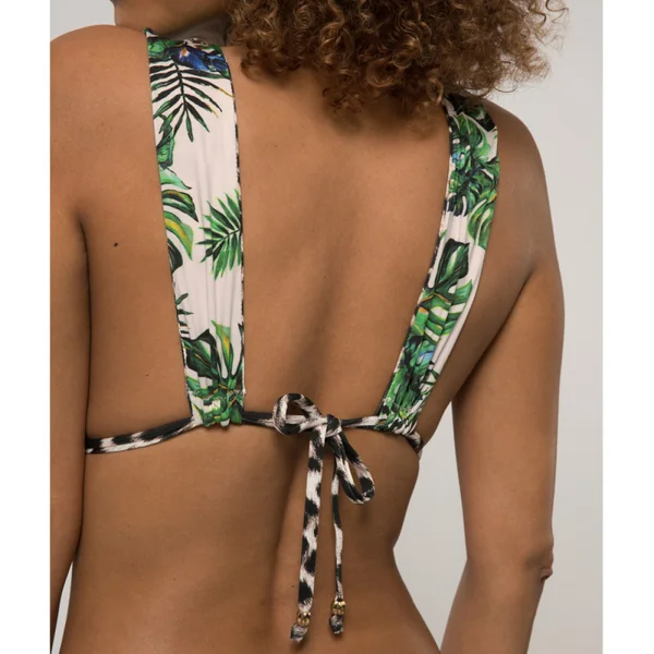 Haut de maillot de bain triangle sans armatures