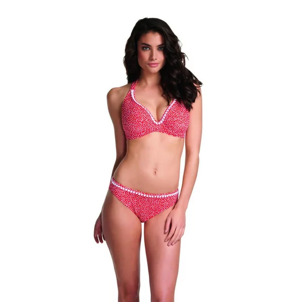 Haut de maillot de bain Triangle à Armatures - Rouge