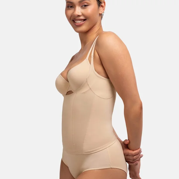 Haut Gainant beige Dorina