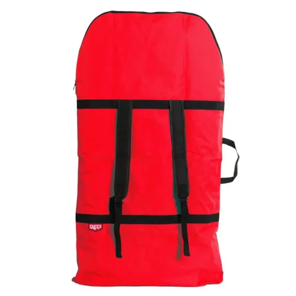 HOUSSE BODYBOARD SNIPER SINGLE COVER NOIR/ROUGE
