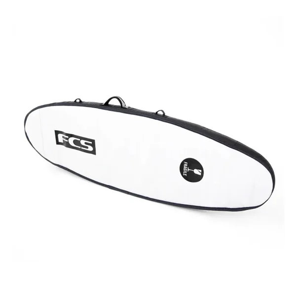 HOUSSE DE SURF FCS TRAVEL 1 FUN BOARD NOIR/GRIS 5.9