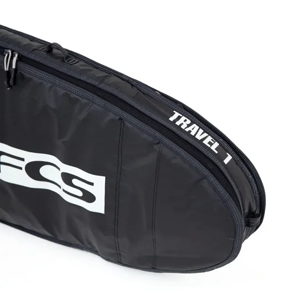 HOUSSE DE SURF FCS TRAVEL 1 FUN BOARD NOIR/GRIS 5.9