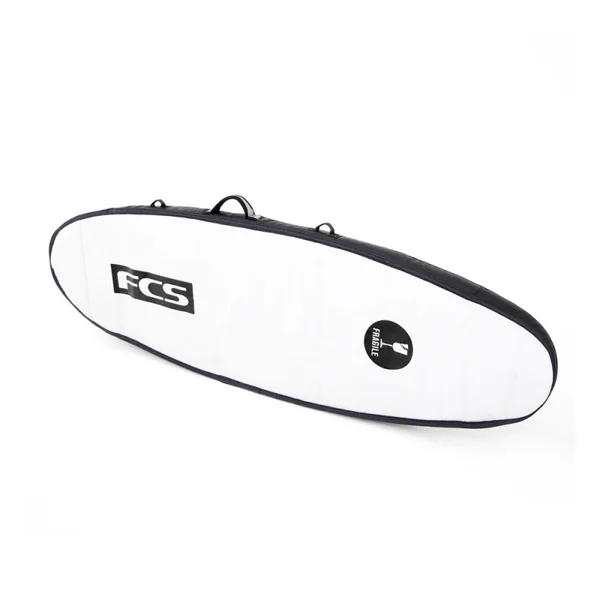 HOUSSE DE SURF FCS TRAVEL 1 FUN BOARD NOIR/GRIS 6.0