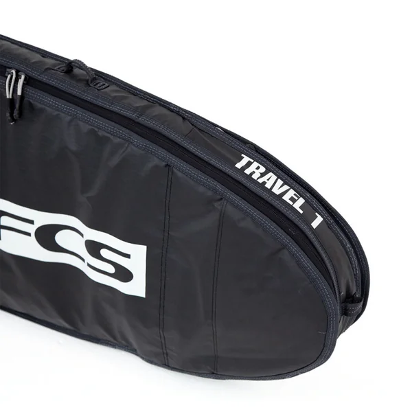 HOUSSE DE SURF FCS TRAVEL 1 FUN BOARD NOIR/GRIS 6.0