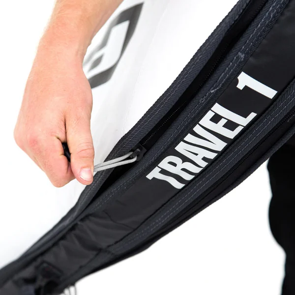 HOUSSE DE SURF FCS TRAVEL 1 FUN BOARD NOIR/GRIS 6.3