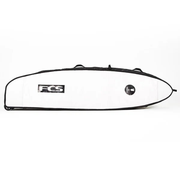 HOUSSE DE SURF FCS TRAVEL 3 WHEELIE FUNBOARD NOIR/GRIS