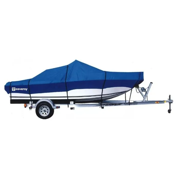 HOUSSE TRANSPORT BATEAU BLEU COVERSY Bateau de 400 à 430 cm de long x 229 cm de large