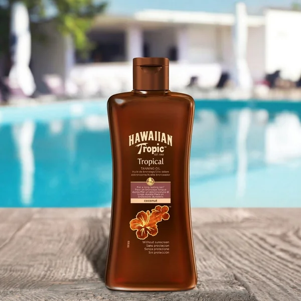 Huile De Bronzage Noix De Coco
